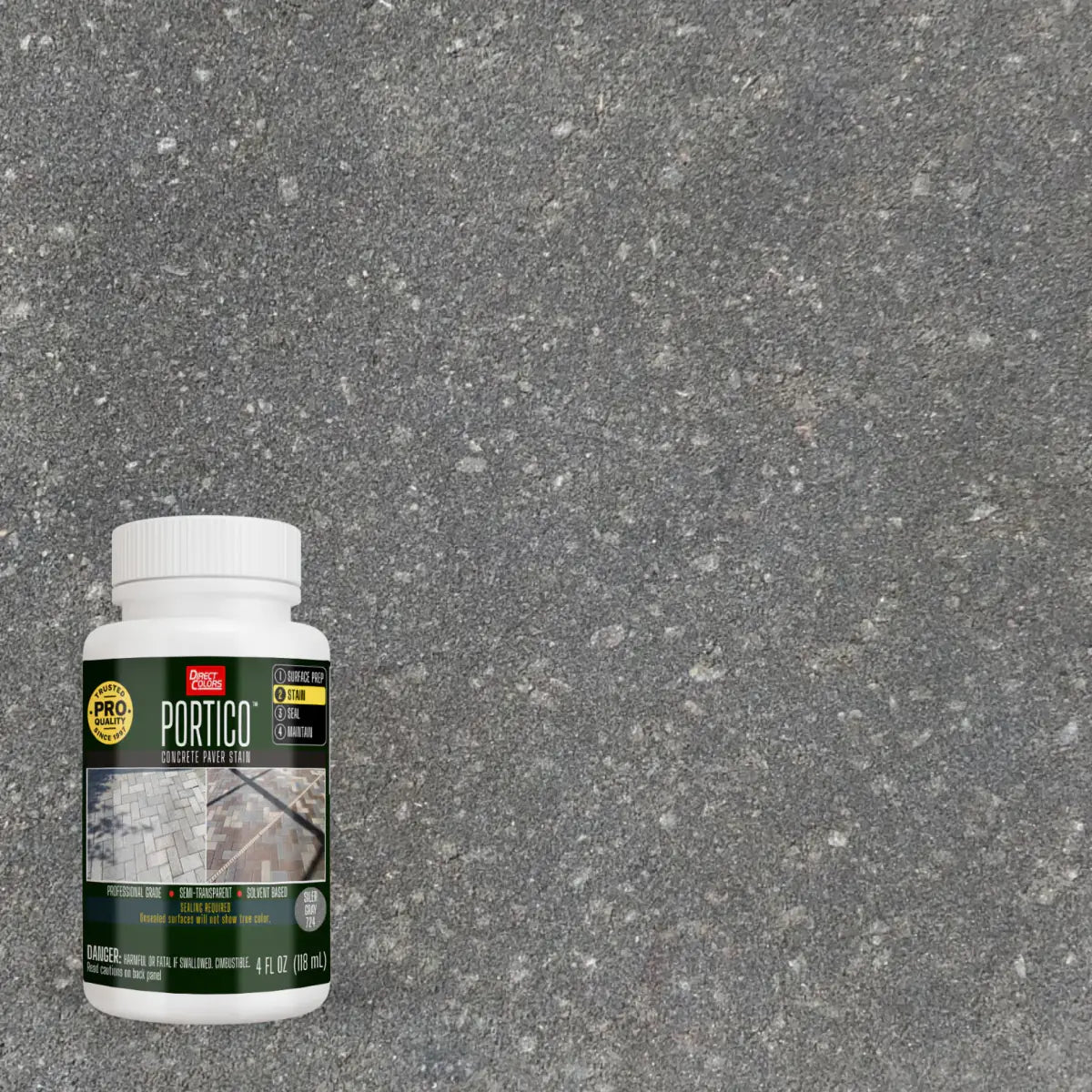 4 ounces of Portico™ Paver Stain in 724 Silver Gray