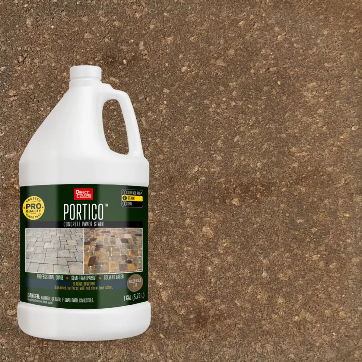 1 gallon of Portico™ Paver Stain in 730 Yukon Gold