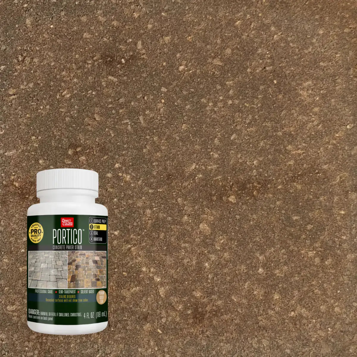 4 ounces of Portico™ Paver Stain in 730 Yukon Gold