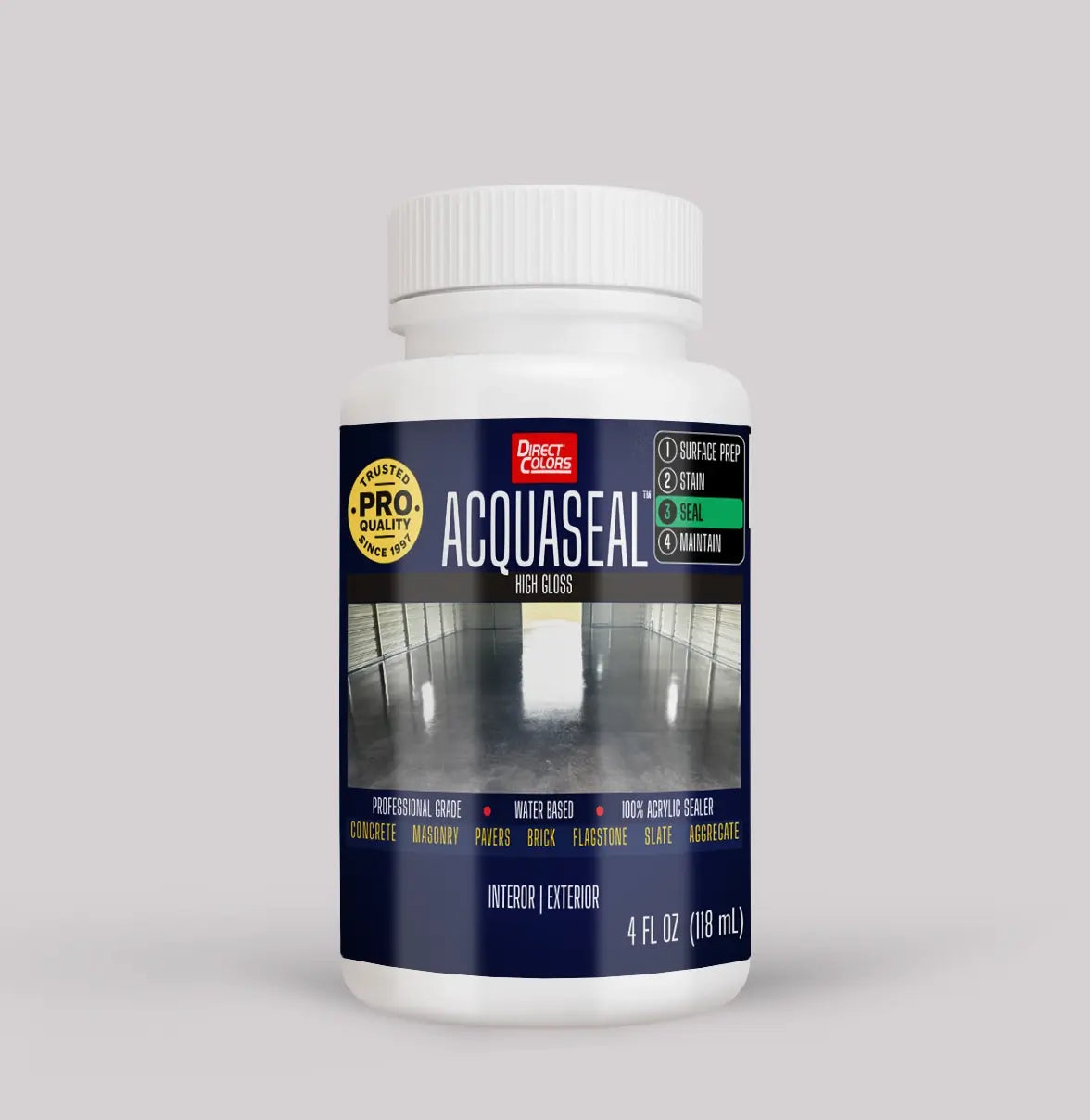 AcquaSeal™ Water Based Acrylic Concrete Sealer