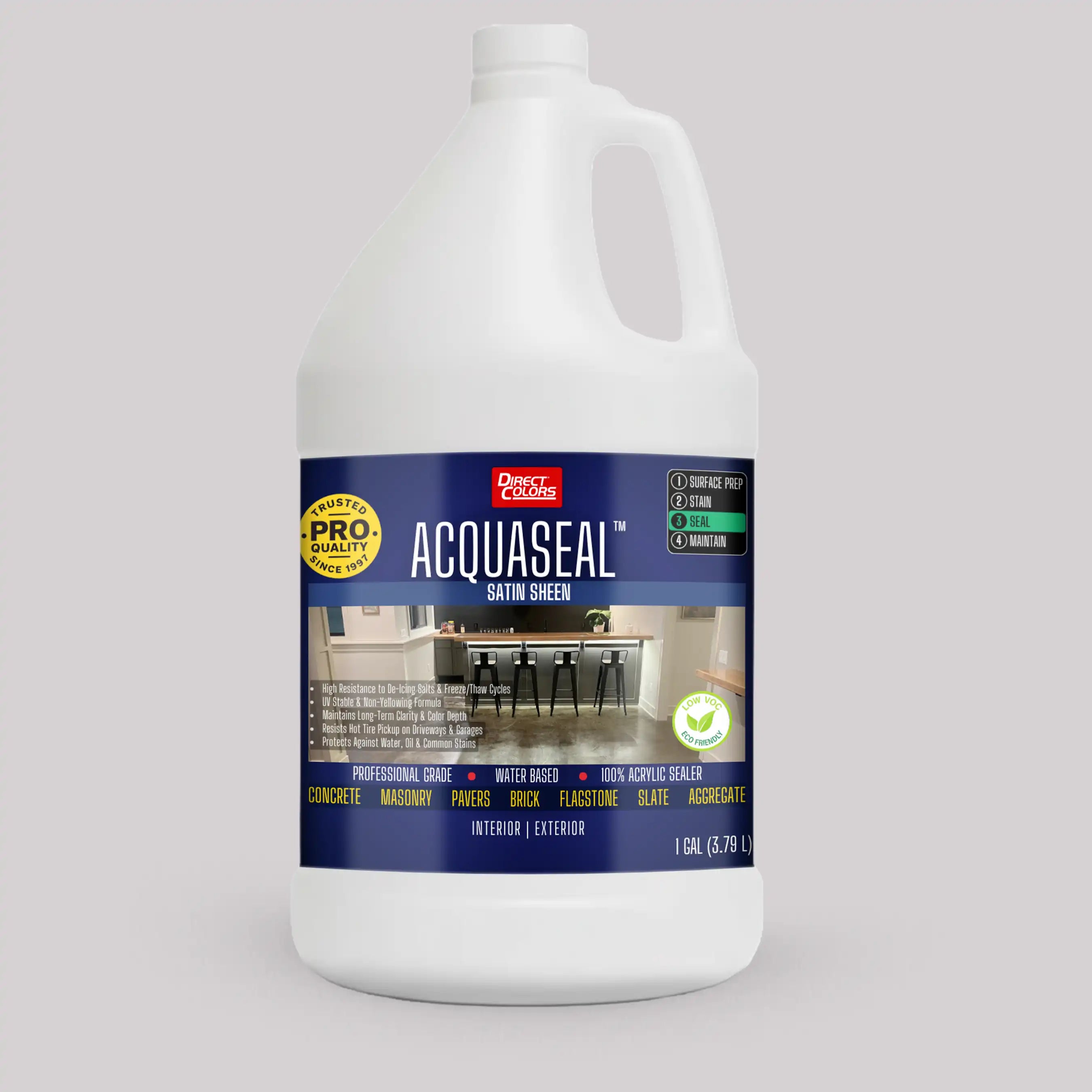 AcquaSeal™ Water Based Acrylic Concrete Sealer