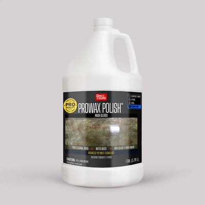 1 gallon of ProWax Polish™ Concrete Floor Wax, High Gloss