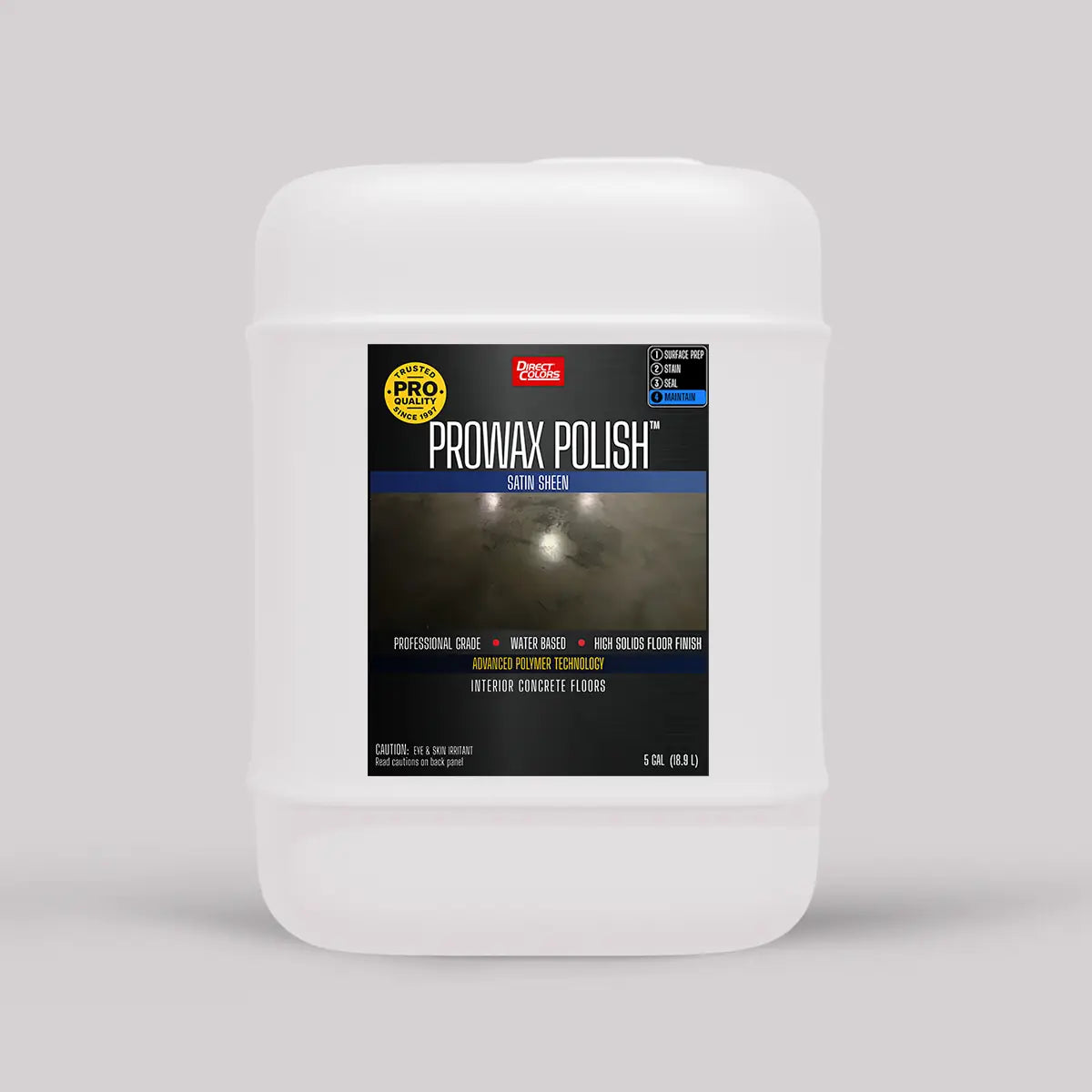 Prowax Concrete Floor Polish | Direct Colors