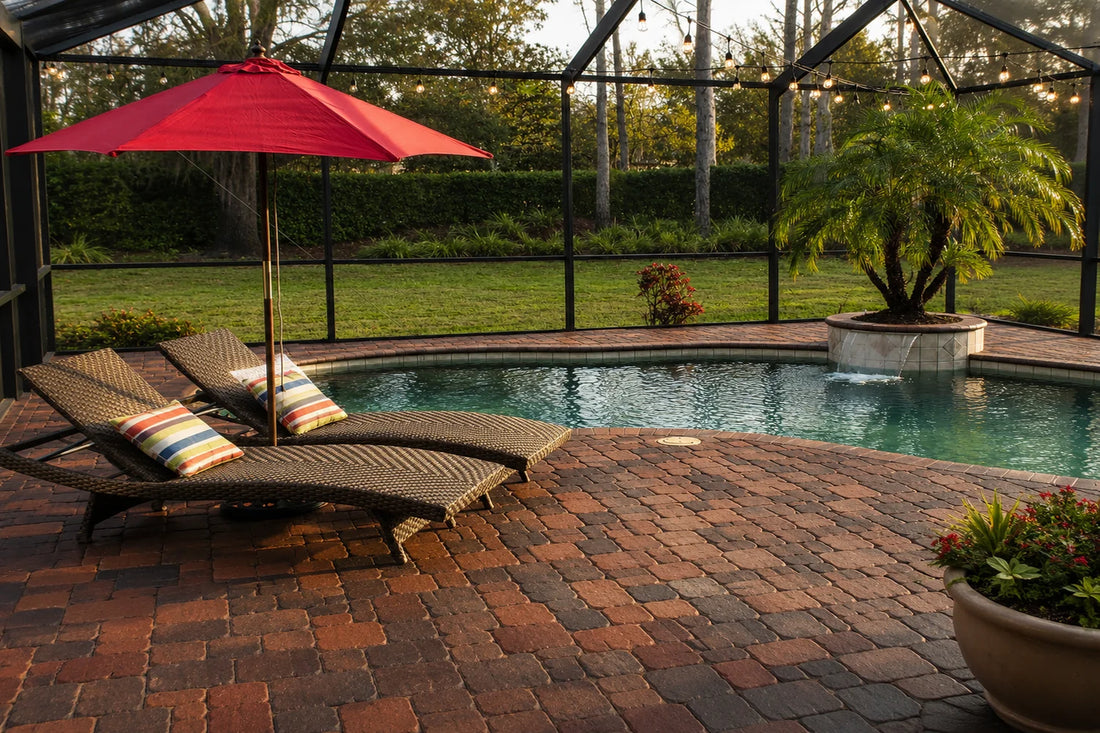Staining Brick Pavers