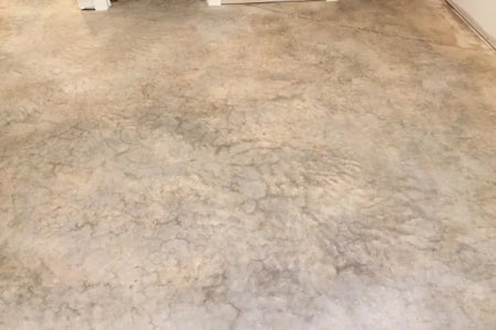 Basement Concrete Floor - Before