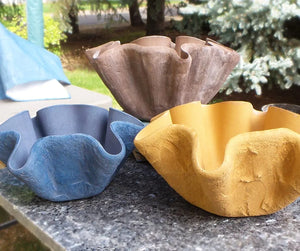 Hand-poured Concrete Pots