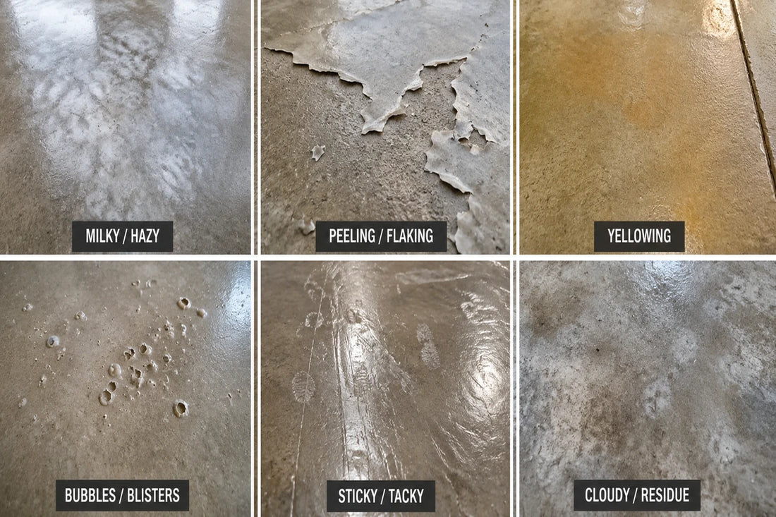 6 of the typical sealer problems