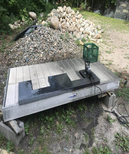 Polishing Concrete Vanity