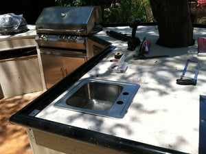 Outdoor Kitchen Countertop Form