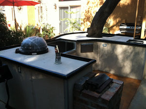 Outdoor Kitchen Countertop Forms