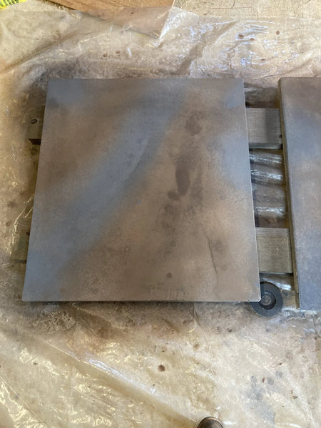 Concrete slabs displaying the depth of Driftwood and Stormy Gray Vibrance Dye