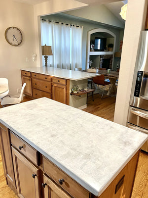 colorwave white stained concrete countertop whitewashed 1