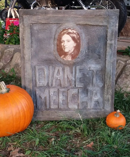 Direct Colors DIY Halloween Tombstone - Final