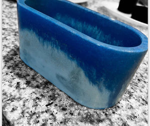 Egyptian blue - Planter by Tiffany Clayton