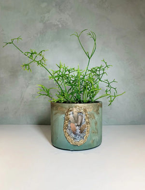 Concrete Planter by Candace C