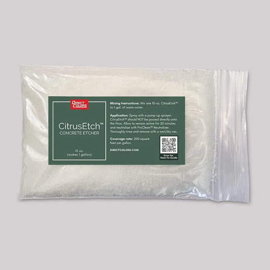 CitrusEtch™ concrete etcher