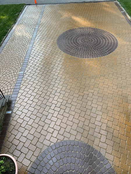 Driveway Aztec Brown Portico Goldenrod EasyTint After 3