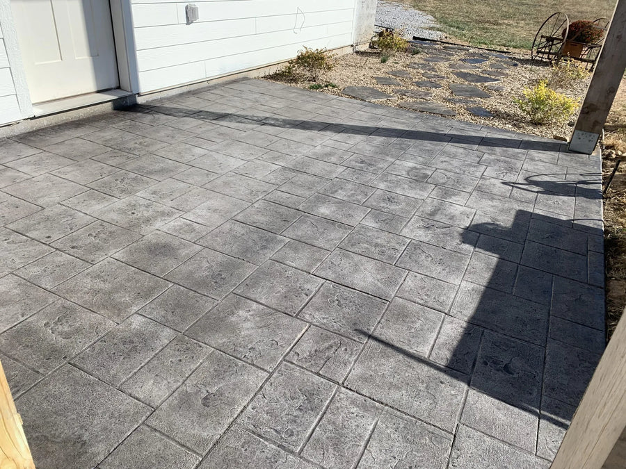 Stamped Concrete Driveway