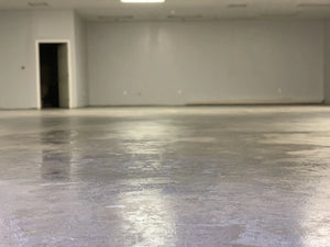 First coat of Colored Concrete Sealer