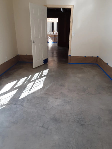 Concrete floor