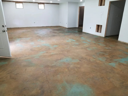 Acid Stained Concrete Floor