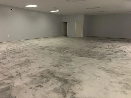 Cleaned Concrete Floor
