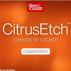 CitrusEtch™ concrete etcher