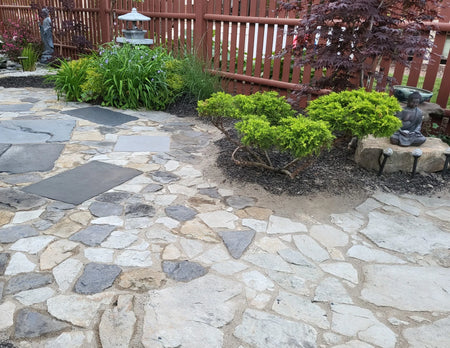 staining natural stone