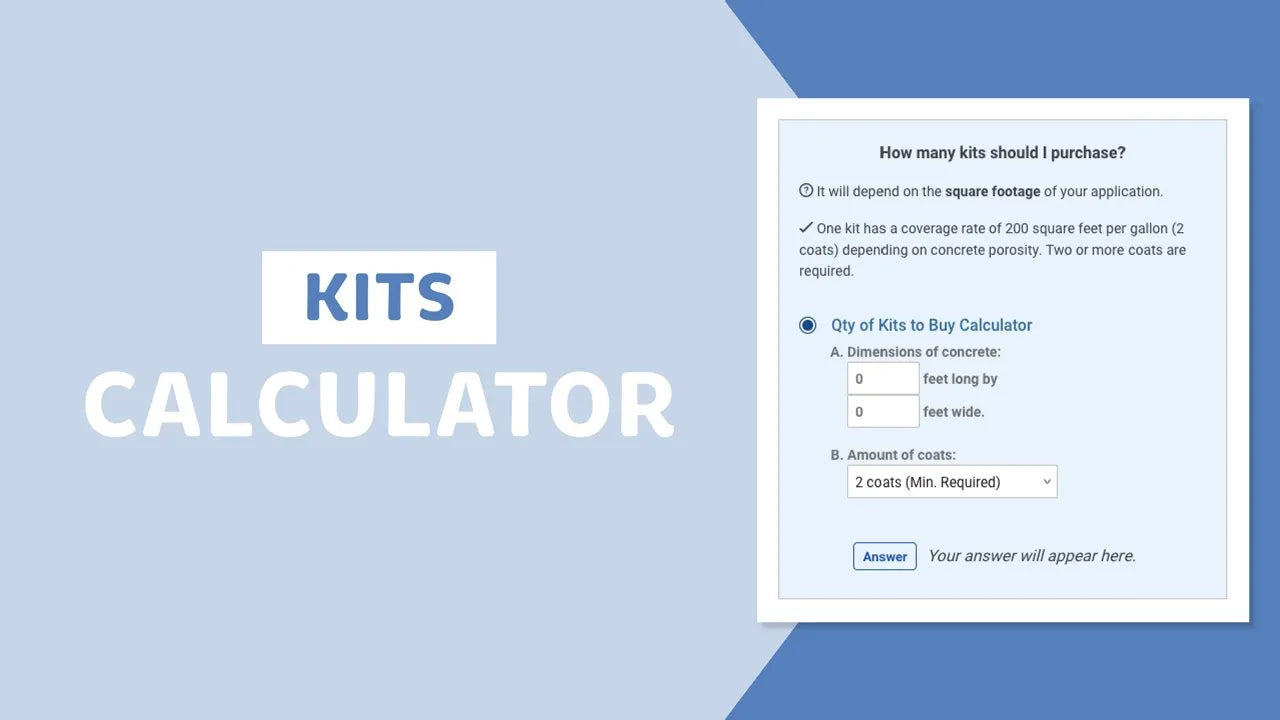 Load video: Concrete stain and seal kit calculator