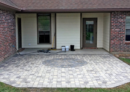 Faded Patio Concrete Pavers