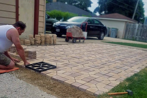 Laying Concrete Pavers