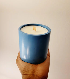 Concrete Candle Holder by Whitney Parrish