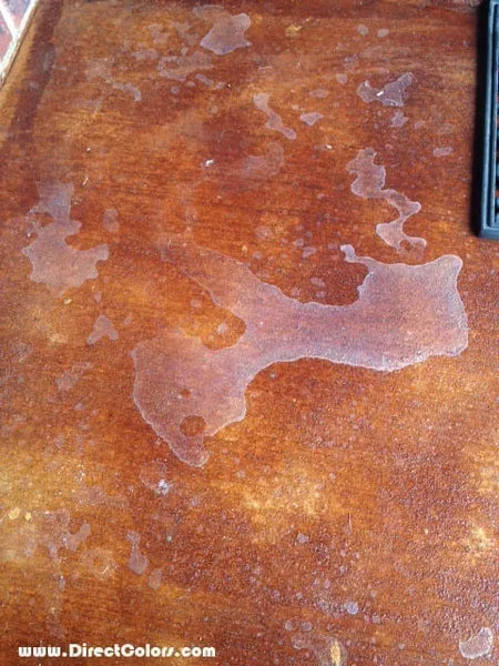 Salt Water Deposits Pool Deck