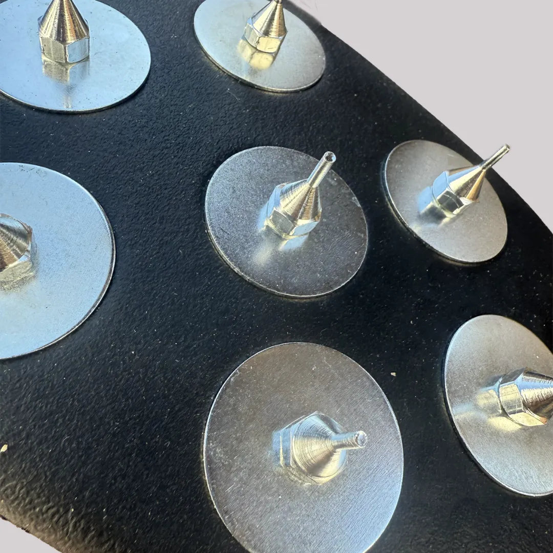 CreteClogs™ Slip-On Pro Spiked Shoes for Stains, Sealers, Epoxy & Overlays