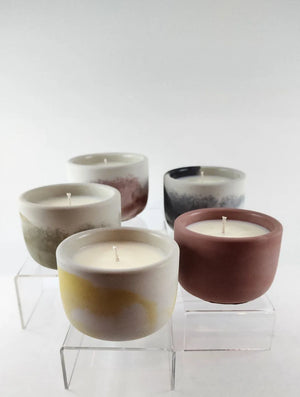 Concrete Candle by Raven Candle Co