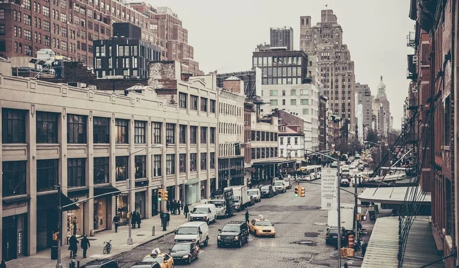 A city street shows us thousands of different types and uses for concrete and cement