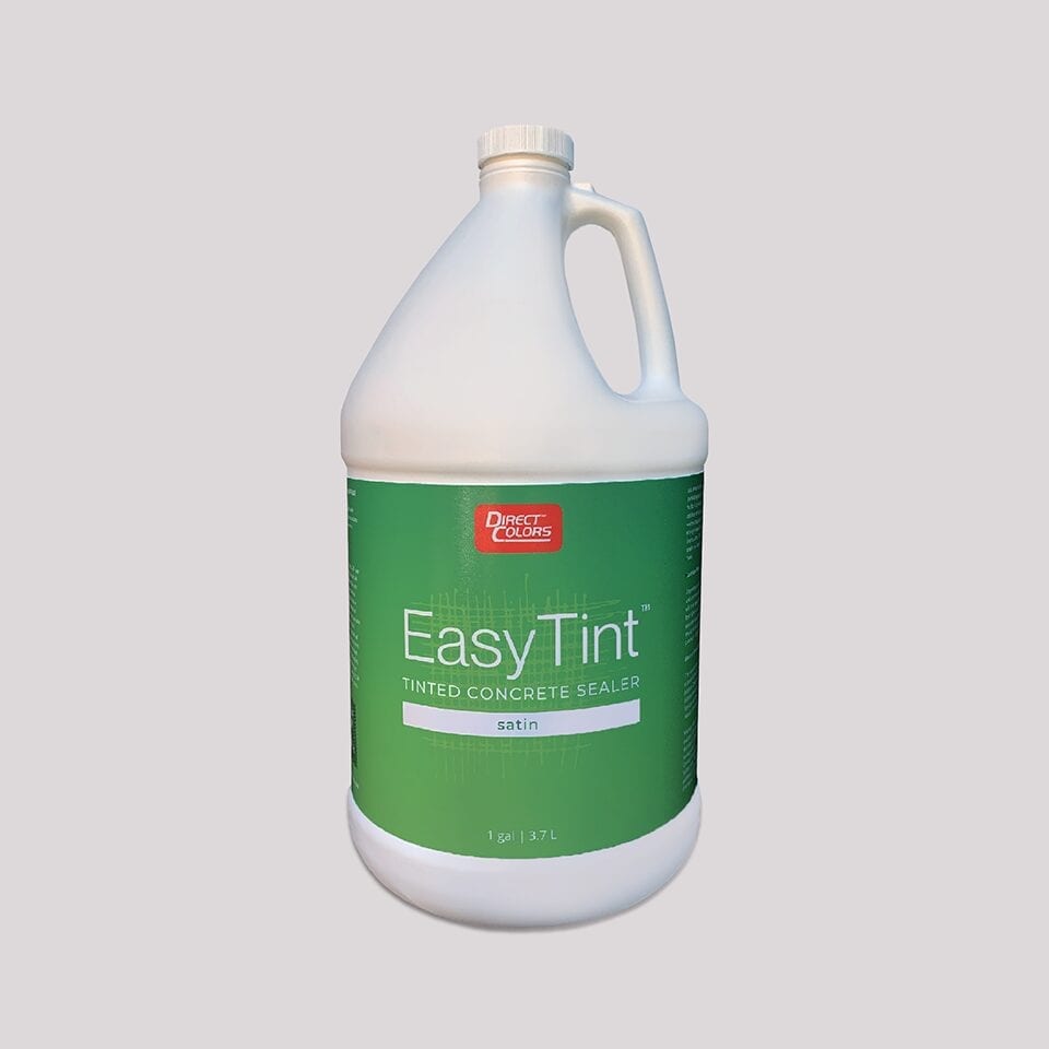 EasyTint Satin 1 gal - Colored Concrete Sealer
