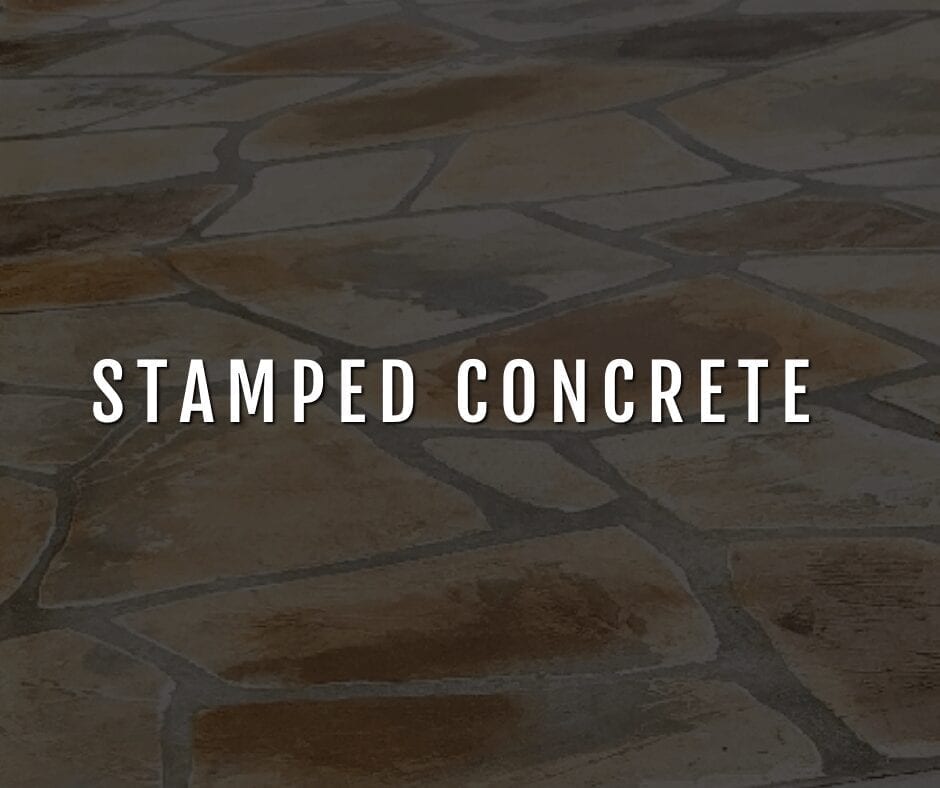 Design by project: Stamped Concrete Stain Ideas