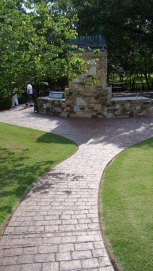 Stamped Concrete Patio