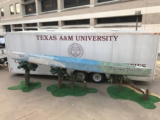 Texas A&M University Concrete Canoe