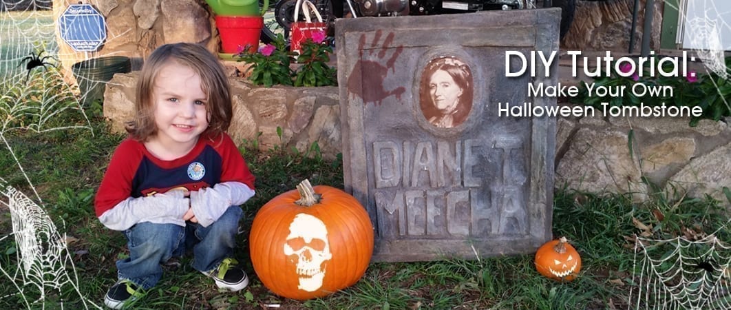 Direct Colors DIY Halloween Tombstone