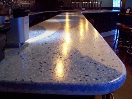 Sealing Concrete Countertops For, Can I Use Polyurethane On Countertops