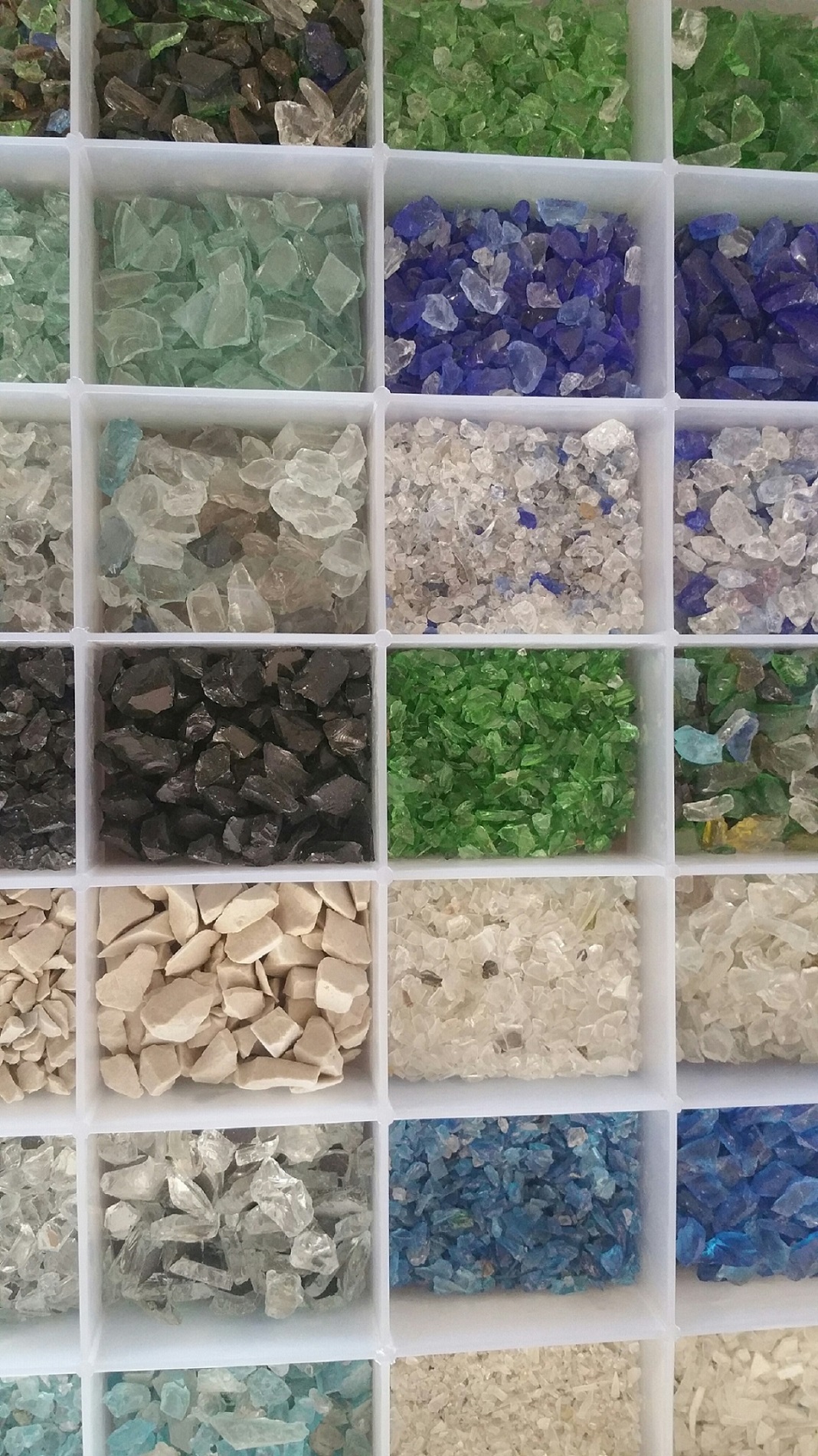 Try Crushed Glass Aggregate For Custom Concrete Countertops