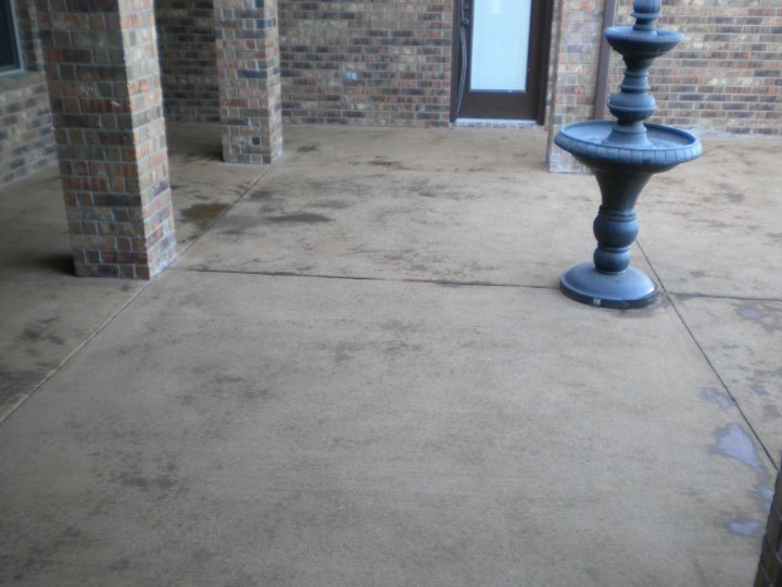 Old Concrete Patio