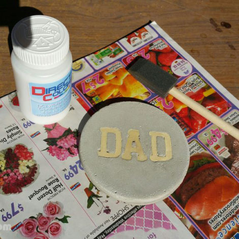 DIY Concrete Coasters - Seal DIY Concrete Coasters - Seal