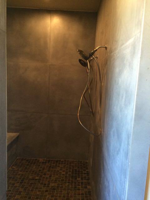 Concrete Shower Overlay