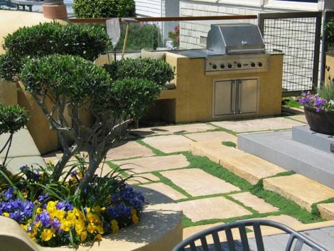 Outdoor Concrete Kitchen