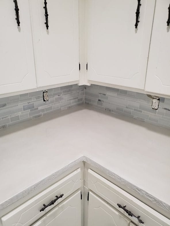 Everything White Concrete Countertops, How Do You Make Concrete Countertops Smooth And Shiny