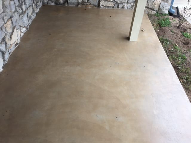 Stained Concrete Patio Floors