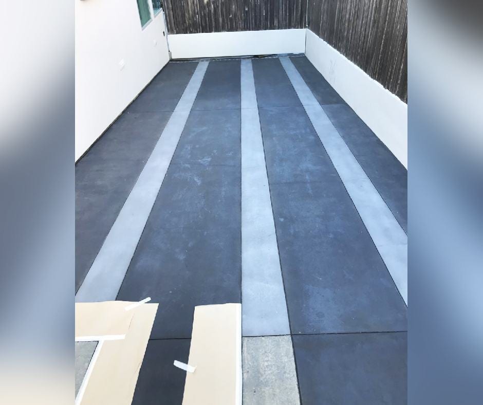 Concrete Dye Patio Design